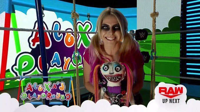 Alexa Bliss on her playground
